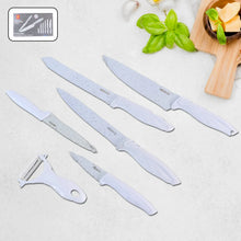 Marble Coated Kitchen Knife Set