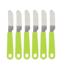 High-quality stainless steel cutlery set with 24 pieces and a sturdy stand.