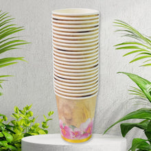 Disposable Paper Cups, Disposable Tea, Coffee Cups (24 Pcs Set / Mix Color & Design) - Indigenous Shop