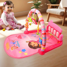 2in1 Baby Kick and Play Piano Gym Mat & Fitness Rack (1 Set) - Indigenous Shop