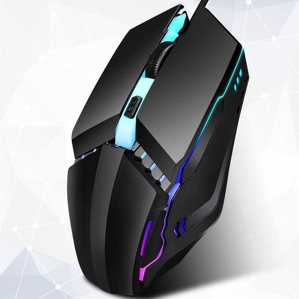 USB Wired Mouse, Ergonomic Design Gaming Mouse (1 Pc) - Indigenous Shop