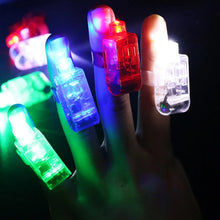 Light up Finger Tips, Clear Mini Rings, LED Glow Ring with Elastic Band (1 Pc) - Indigenous Shop