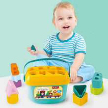 Baby First Block Set Kids Non - Toxic Abcd Geometric Shape Sorting & Stacking (1 Set) - Indigenous Shop
