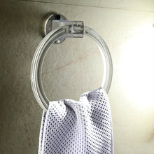 Unbreakable ABS Round Towel Ring Wall Mounted Stand / Holder (1 Pc) - Indigenous Shop