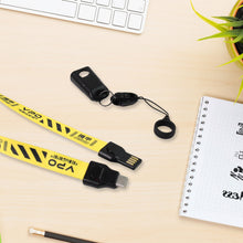 2 in 1 Lanyard Strap USB Charging Cable (1 Pc) - Indigenous Shop
