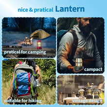 LED Camping Lante Light Retro Style Lighting Battery Type - c Rechargeable (1 Pc) - Indigenous Shop