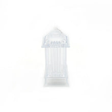 Crystal candle light with LED flickering effect, perfect for parties