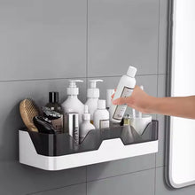 Wall Mounted Adhesive Bathroom Shower Caddy / Shelf / Plastic (1 Pc) - Indigenous Shop