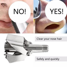 Nose Hair Clipper, Stainless Steel Hair Remover (1 Pc / With Brush & Plastic Case) - Indigenous Shop