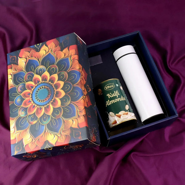 Designer chocolate Gift Box with bottle