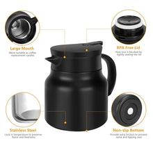 ThermoGlow thermal carafe & water bottle set 500ML & 1000ML - double-wall stainless steel