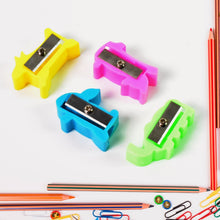 Plastic Small Cute Pencil Sharpener (1 Pc / Mix Design & Color) - Indigenous Shop