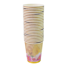 Disposable Paper Cups, Disposable Tea, Coffee Cups (24 Pcs Set / Mix Color & Design) - Indigenous Shop