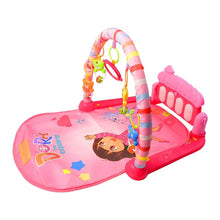 2in1 Baby Kick and Play Piano Gym Mat & Fitness Rack (1 Set) - Indigenous Shop