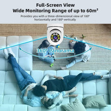 V380 Pro Fisheye 360 Degree Panoramic Wireless WiFi IP CCTV Security (Pack of 1) - Indigenous Shop