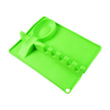 4 - Slots Silicone Multifunctional Spoon Holders Fork Spatula Rack (1 Pc) - Indigenous Shop