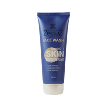 Zequz face wash tube on a white background