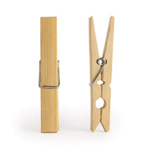 Heavy Duty Bamboo Wooden Cloth Clips / Pegs (10 Pcs Set) - Indigenous Shop