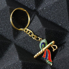 kishna  metal keychain 