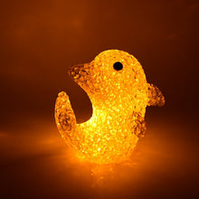 Blue Wave Dolphin Night Lamp