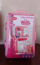 Kitchen Set Kids with Suitcase Role Play Cooking Toy for Girls & Boys (3+) - Indigenous Shop
