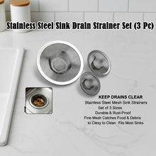 10869_ss_sink_strainer_3pc_set - Indigenous Shop