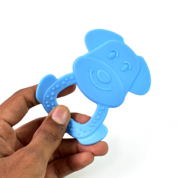 Silicone Baby Teether Pack of 1 (Mix Design & Color) - Indigenous Shop