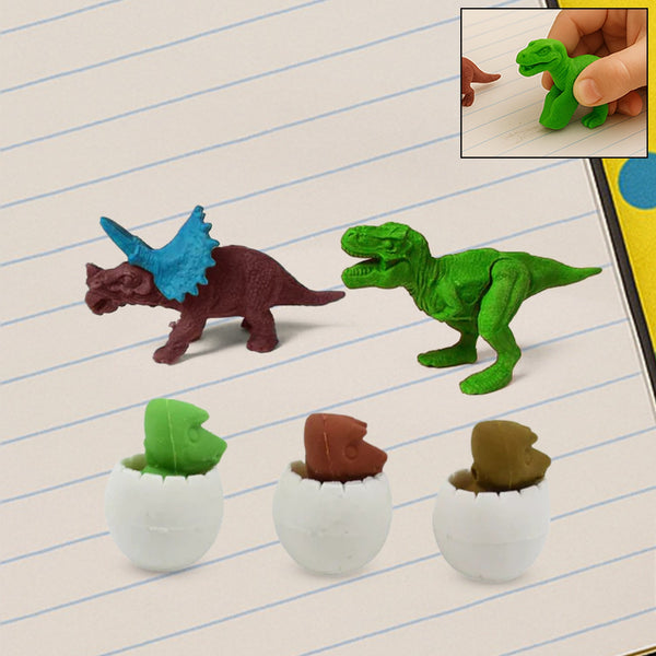 18030_3d_dinosaur_eraser_5pc_no8 - Indigenous Shop