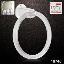 Unbreakable ABS Round Towel Ring Wall Mounted Stand / Holder (1 Pc) - Indigenous Shop
