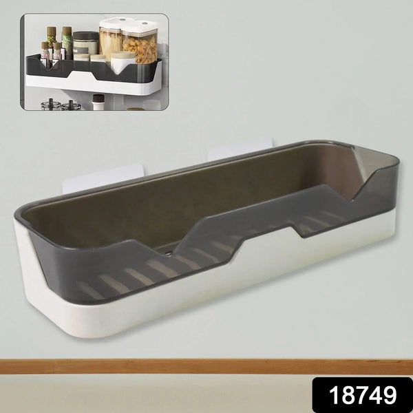 Wall Mounted Adhesive Bathroom Shower Caddy / Shelf / Plastic (1 Pc) - Indigenous Shop