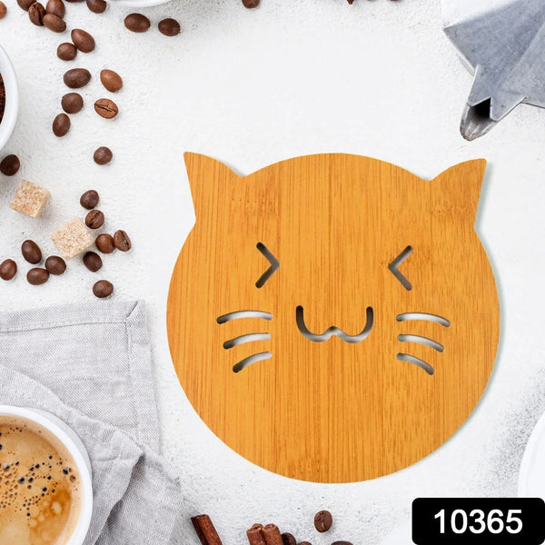 heat resistant bamboo cup mat for table
