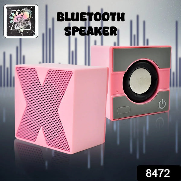Mini Speaker Portable Wireless Speaker with Immersive Sound (1 Pc / Mix Color) - Indigenous Shop