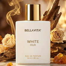Bellavita white oud unisex perfume elegant bottle design