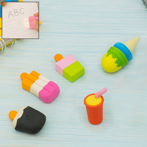 4348_icecream_eraser_5pc_set - Indigenous Shop