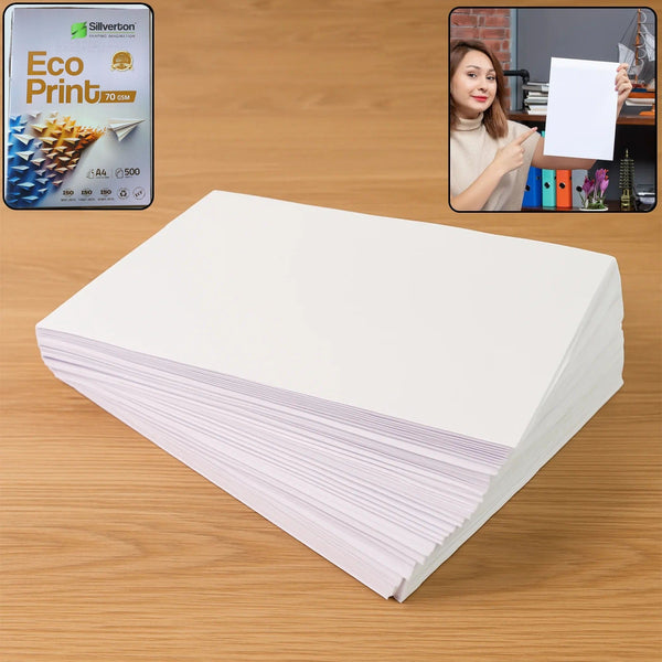 500 Sheets A4 Size Copier Paper – 70 GSM High Bright White Printing Paper