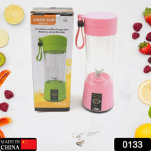Portable blender mixer cup with 6 blades
Portable USB Electric Juicer 380ML 6 Blade Blender