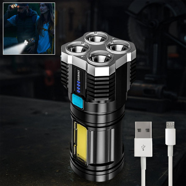 9370_usb_rechargeable_flashlight - Indigenous Shop