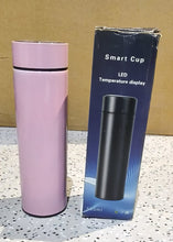 smart temperature display water bottle for office and travel