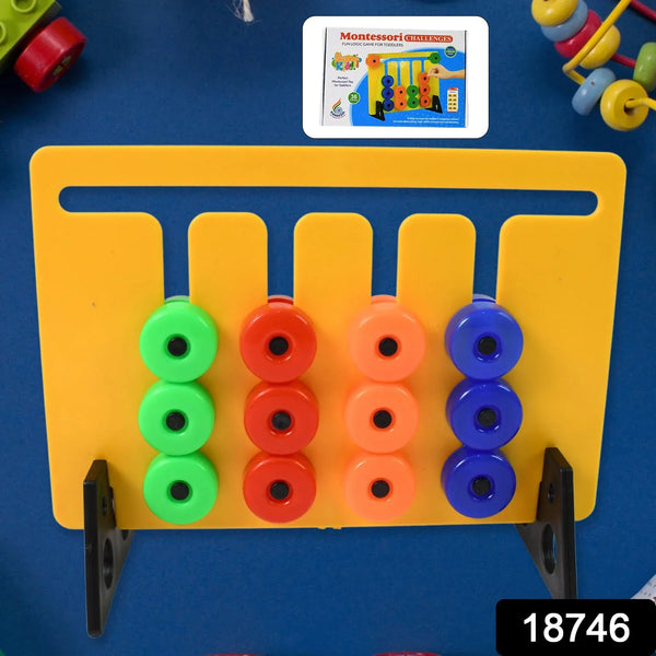 Montessori Slide Puzzles Toys for Kids (36 Challenges / 1 Set) - Indigenous Shop