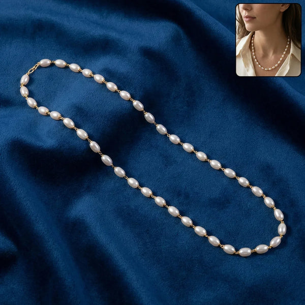 ElegantPearlNecklace-WOSKU-01 - Indigenous Shop
