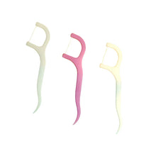 Portable dental floss picks for clean teeth.