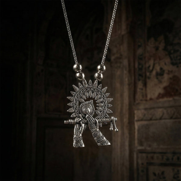 Krishna flute pendant
