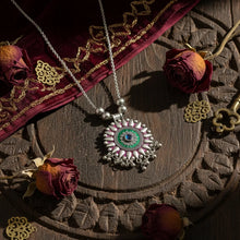 Traditional oxidized necklace        
