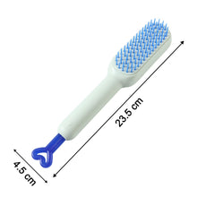 Self-CleaningHairbrush-size - Indigenous Shop