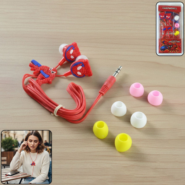 SpidermanEarphone-WOSKU-01 - Indigenous Shop