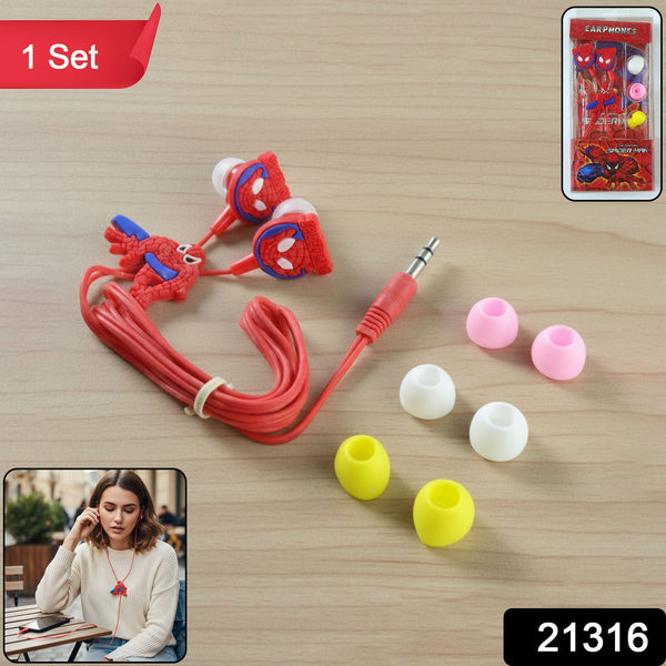 SpidermanEarphone-WSKU-01 - Indigenous Shop