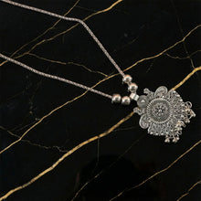 Indian silver pendant        
