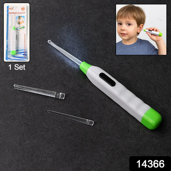LED Flashlight Earpick Tool 