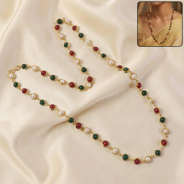 beaded-chain-necklace-01 - Indigenous Shop