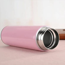 pink smart water bottle 500ml led temperature display